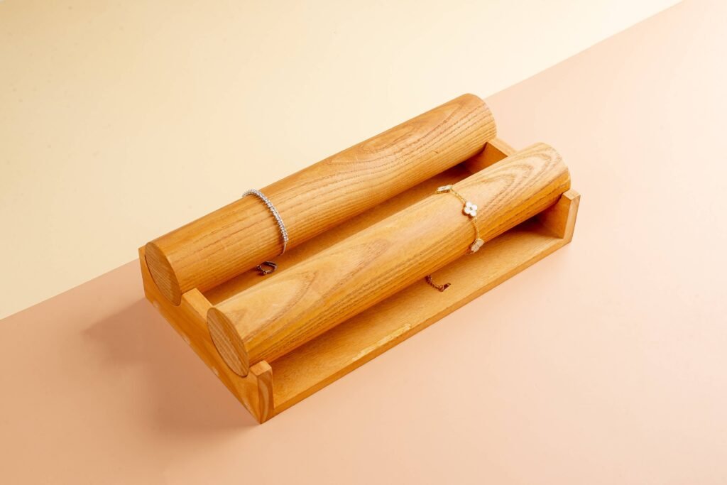Montagna Eco-Friendly Packaging - Custom wood jewelry display by manufacturer