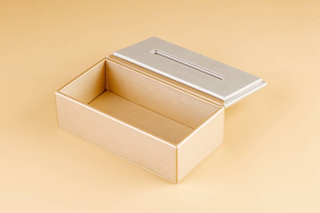 Ellie - Custom Tissue Boxes with leather made by manufacturer