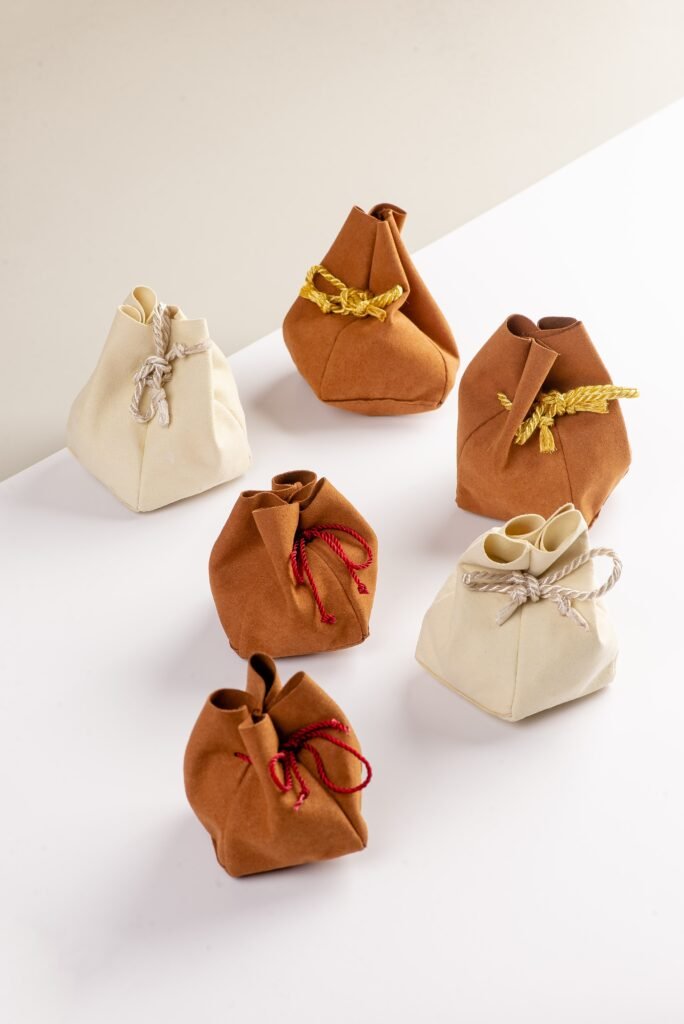 Lucia - Custom Jewelry Pouches with fabric made by manufacturer