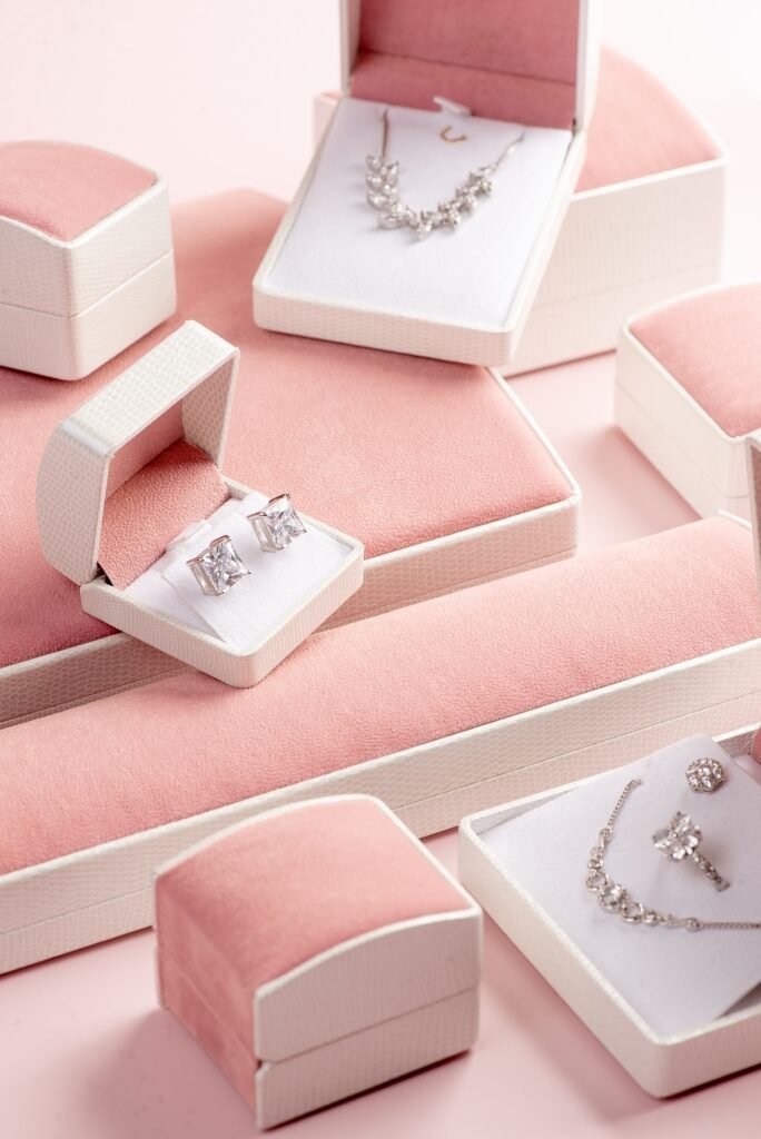 Vittoria - Jewelry Boxes in Pink, Premium Velvet and Custom Paper | Manufacturer & Wholesale Supplier